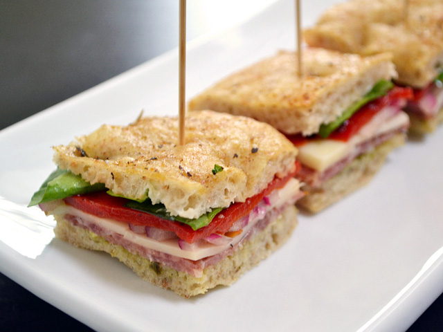 Italian Salami Sandwiches