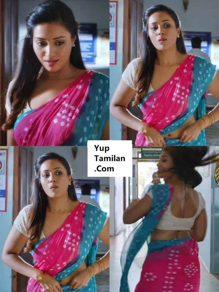 Nivetha Pethuraj Hot Saree Pictures