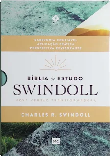 Capa Livro Bíblia de Estudo Swindoll