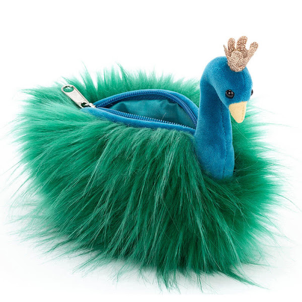 Jellycat Fancy Peacock Purse