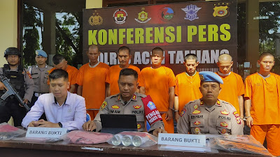 Polres Aceh Tamiang Berhasil Mengungkap Kasus Sindikat Curanmor