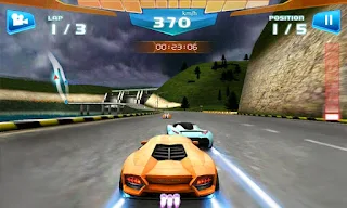 Screenshots of the Fast Racing 3D for Android tablet, phone.