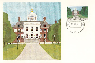 Maxicard "Le palais Huis Ten Bosh" - Pays Bas 1981