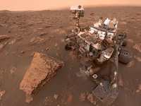 NASA's Curiosity rover films from dawn to dusk on Mars during downtime.