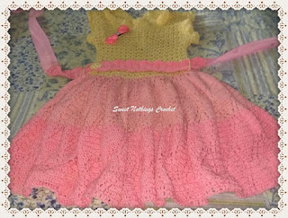 free crochet baby dress pattern