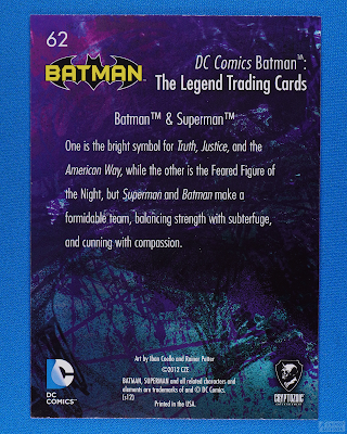 2013 Cryptozoic : DC Comics Batman: The Legend #62 - Superman