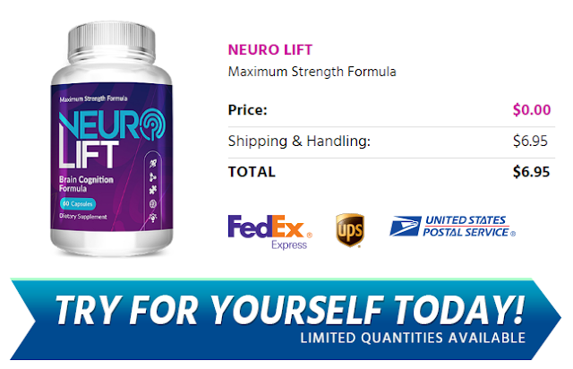 Neuro Lift Brain Cognition Formula High Potency Pills or Fake Report Check Now