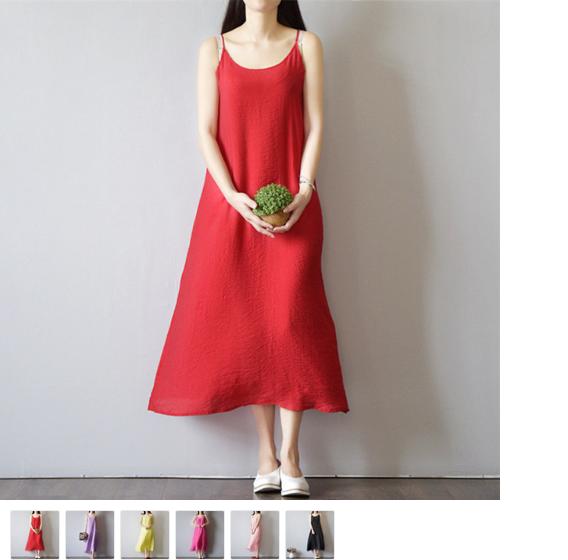 Red Grey Dress - Online Sale Womens Clothing India