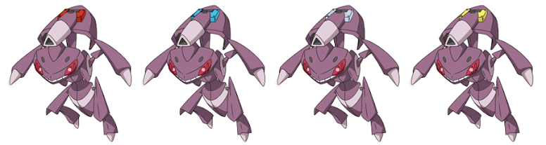 Genesect Drive Forms