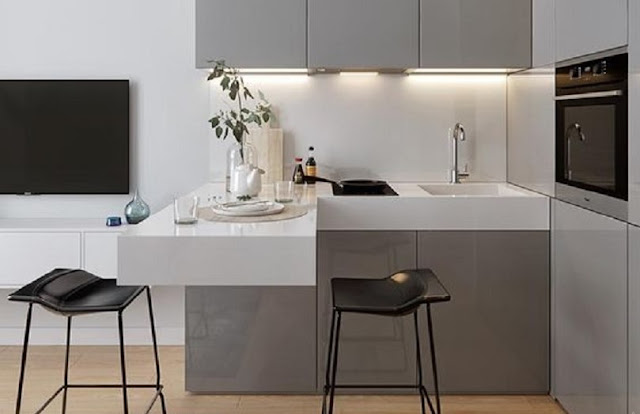 modern minimalist kitchen interior design