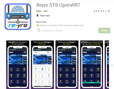 aplikasi android untuk mengontrol stb reyre