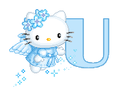 HelloKitty Text-Free Text kitty Blue-Kitty Text-HelloKitty Blue Text