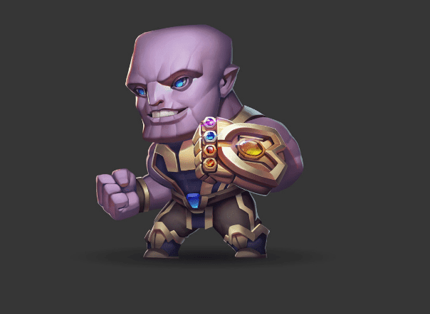 gambar thanos chibi