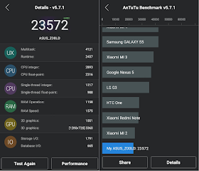 ASUS Zenfone 2 Laser Antutu Benchmark