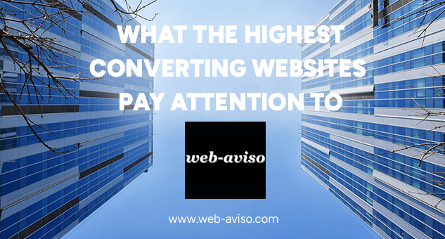 What the Highest Converting Business Websites Pay Attention To - WEB-AVISO