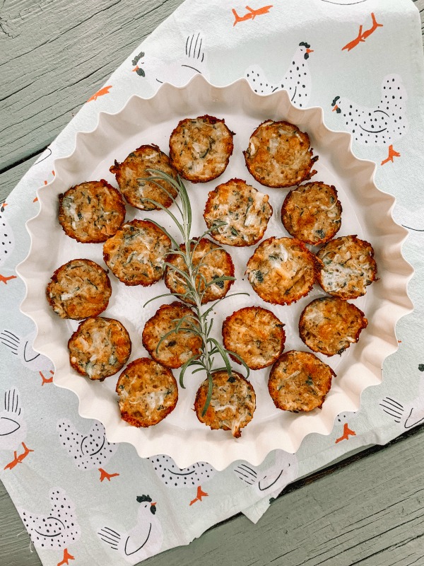 Oven Baked Zucchini Tots