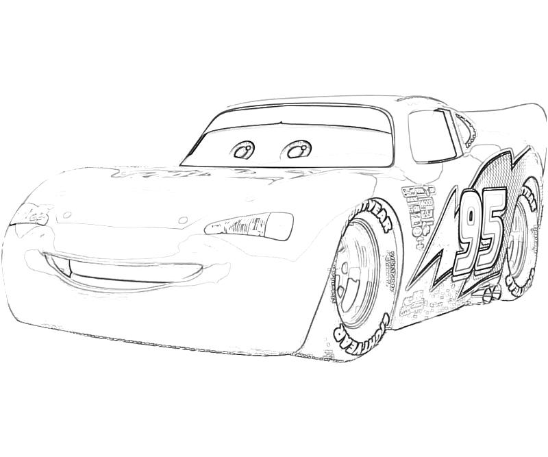 lightning mcqueen coloring pages