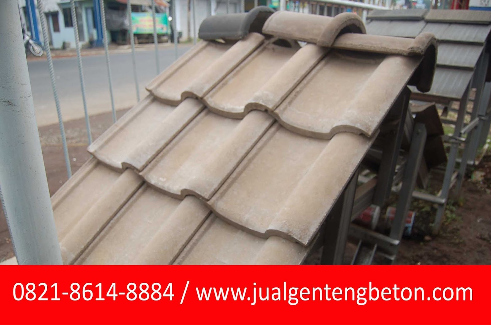 Genteng Murah Surabaya, Genteng Beton, Genteng Beton Warna 