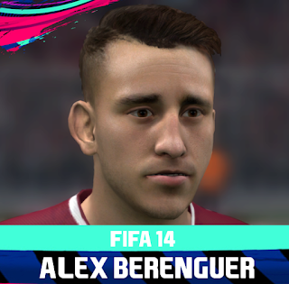 FIFA 14 Faces Alejandro Berenguer Remiro by Rale