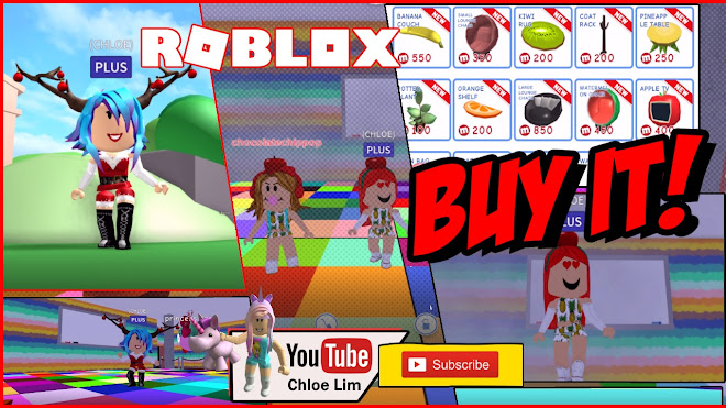 Chloe Tuber Roblox Meepcity Gameplay New Fruit Theme Furnitures - roblox code for meep city