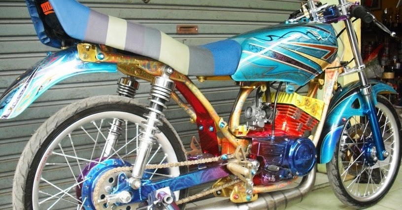 50 Foto Gambar  Modifikasi Motor Yamaha Rx  king  Yang Terbaru