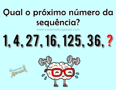 Qual o próximo número da sequência?