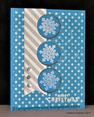 Stamp with Trude, Flurry of Wishes, Stampin' Up!, Christmas