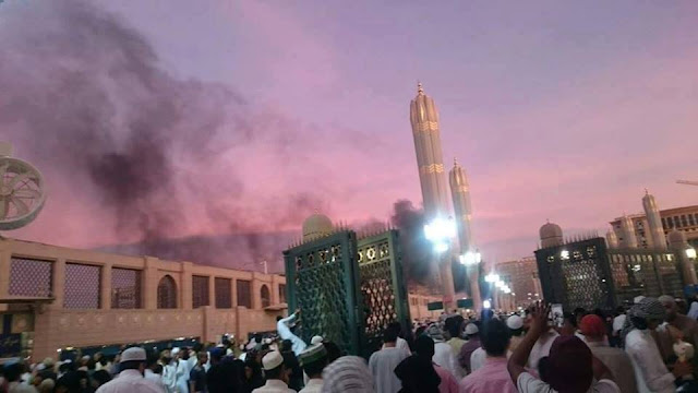 Kronologi Berita Gambar Pengeboman Madinah Sebelah Masjid Nabawi. Serangan Menjelang Hari Raya Aidilfitri Allahuakhbar!