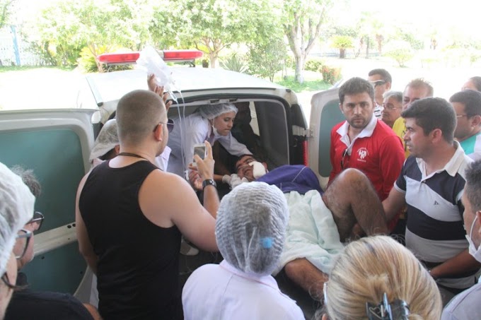 Candidato a vice-prefeito em Cariús sofre atentado a bala