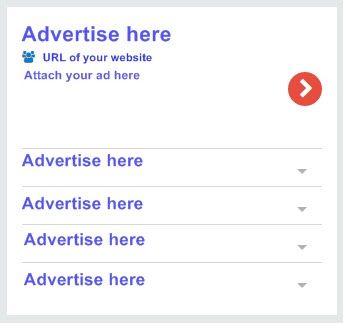 How to add a Widget Ad Text Similar to Google AdSense