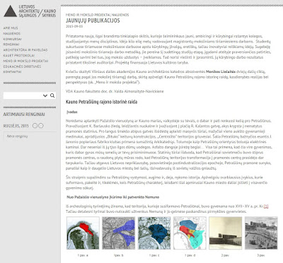 architektė Monika Liočaitė schemos Petrašiūnai istorija konversija architektūra