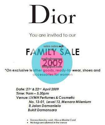 LVMH Dior Family Sale