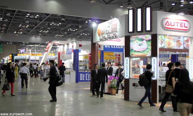 Pasillos del Korea Food Show 2013