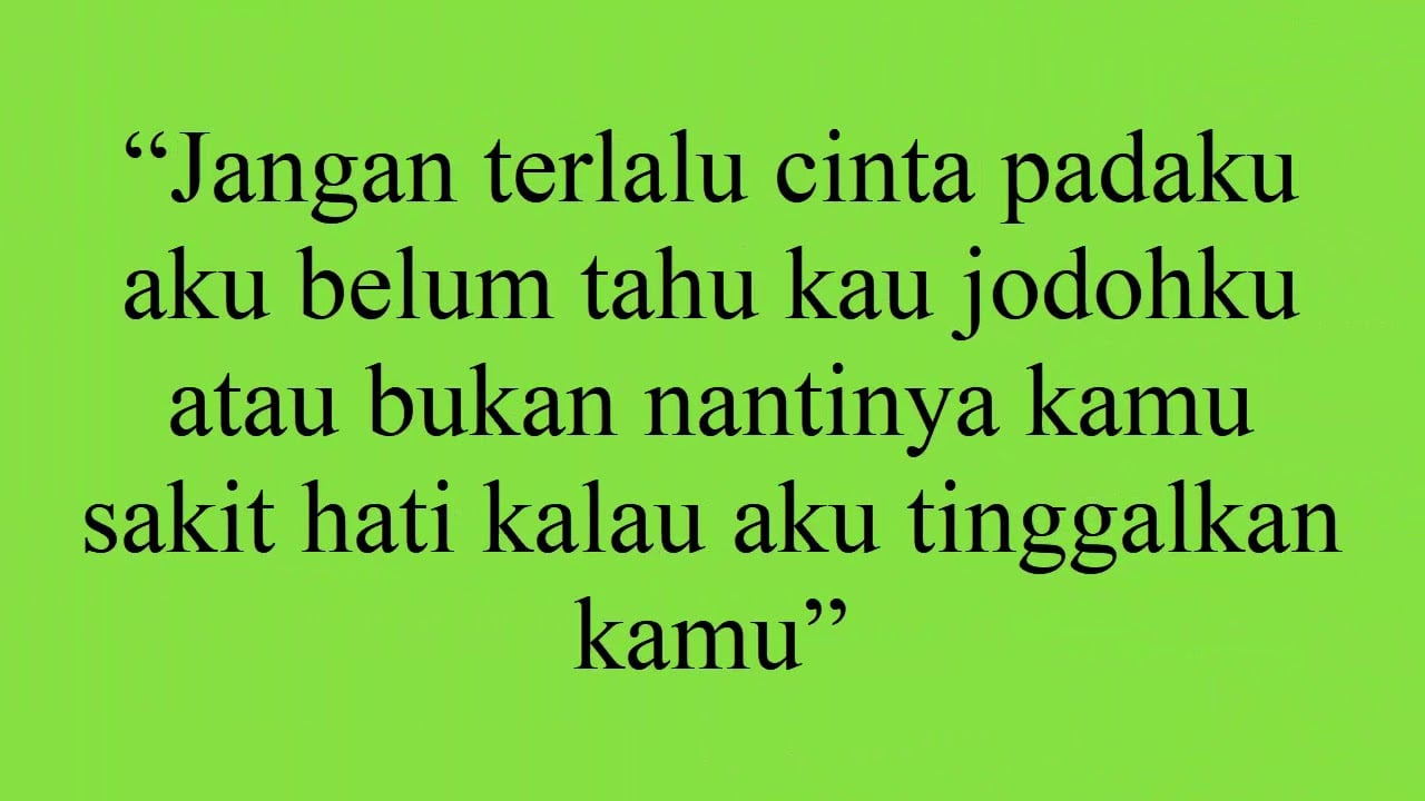 Kata Kata Bijak Cinta Singkat Penuh Makna