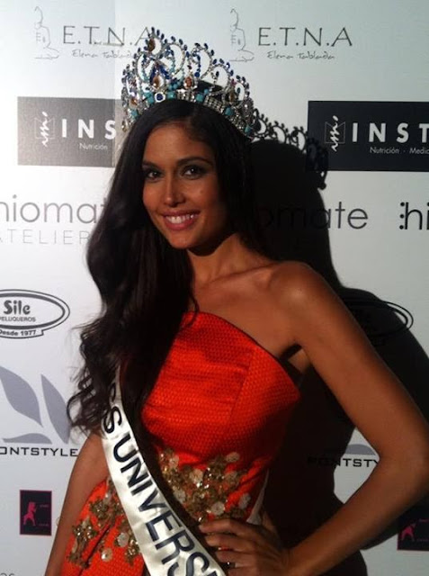 Miss Universe Spain 2013 Patricia Yurena Rodriguez Alonso