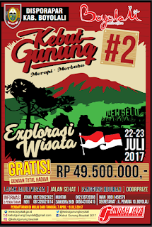 Kebut Gunung 2017, Event Boyolali, Visit Boyolali, Advanture Indonesia, Visit Indonesia