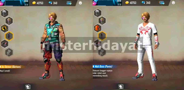 Skin Set Bundle Elite Pass Season 8 & Set Bundle Prosperity Putih Gratis