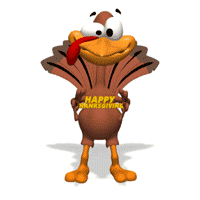 Animated Thanksgiving Turkey