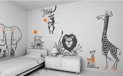 Properti Rumah Dijual 30 Desain Wallpaper dan Stiker Dinding Rumah 