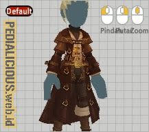 Gear Design Shadow Cloth Male Lost Saga