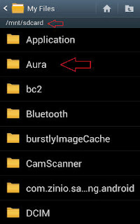 Aura Folder Directory