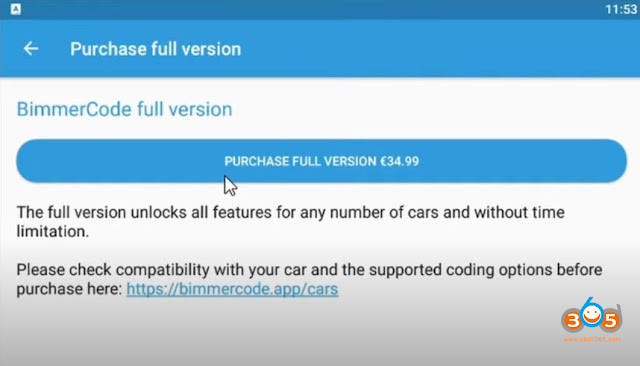 set up bimmercode with bmw enet cable 10