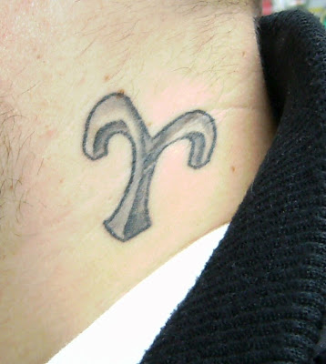 This is a symbol for the astrological sign Aries.