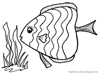 Printable Ocean Fish Coloring Pages For Kids