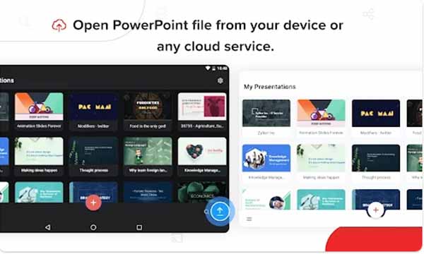 Tải Zoho Show - Tạo slide thuyết trình Pơerpoint đơn giản a3