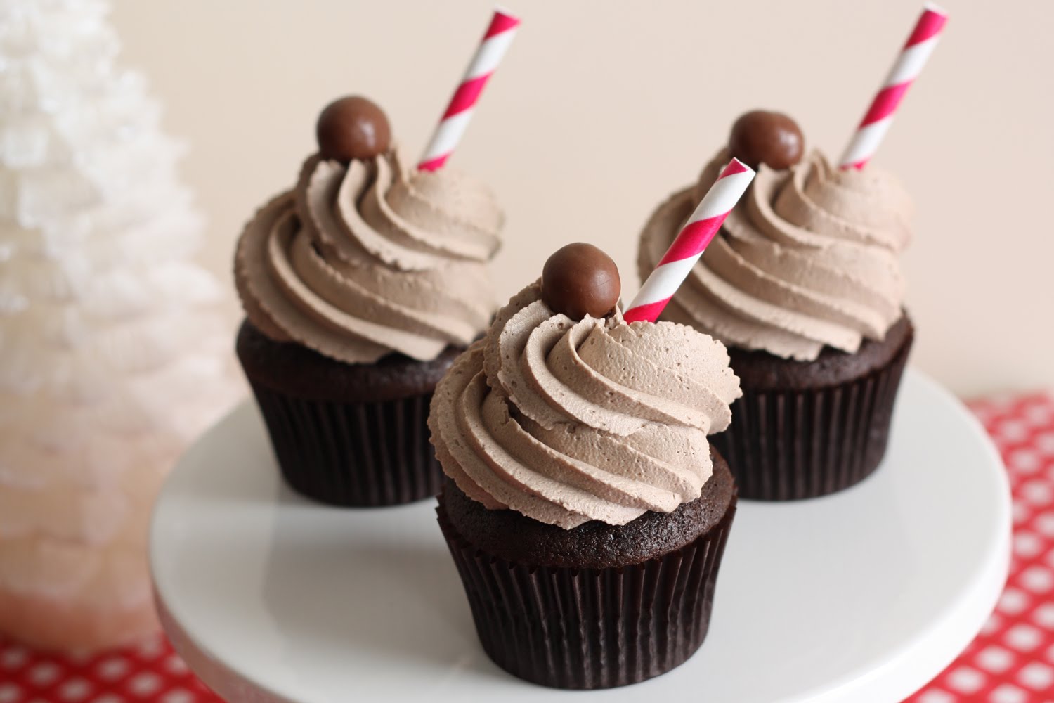 chocolate malt cupcake recipe