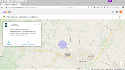 Tips Menemukan Handphone Android Yang Hilang