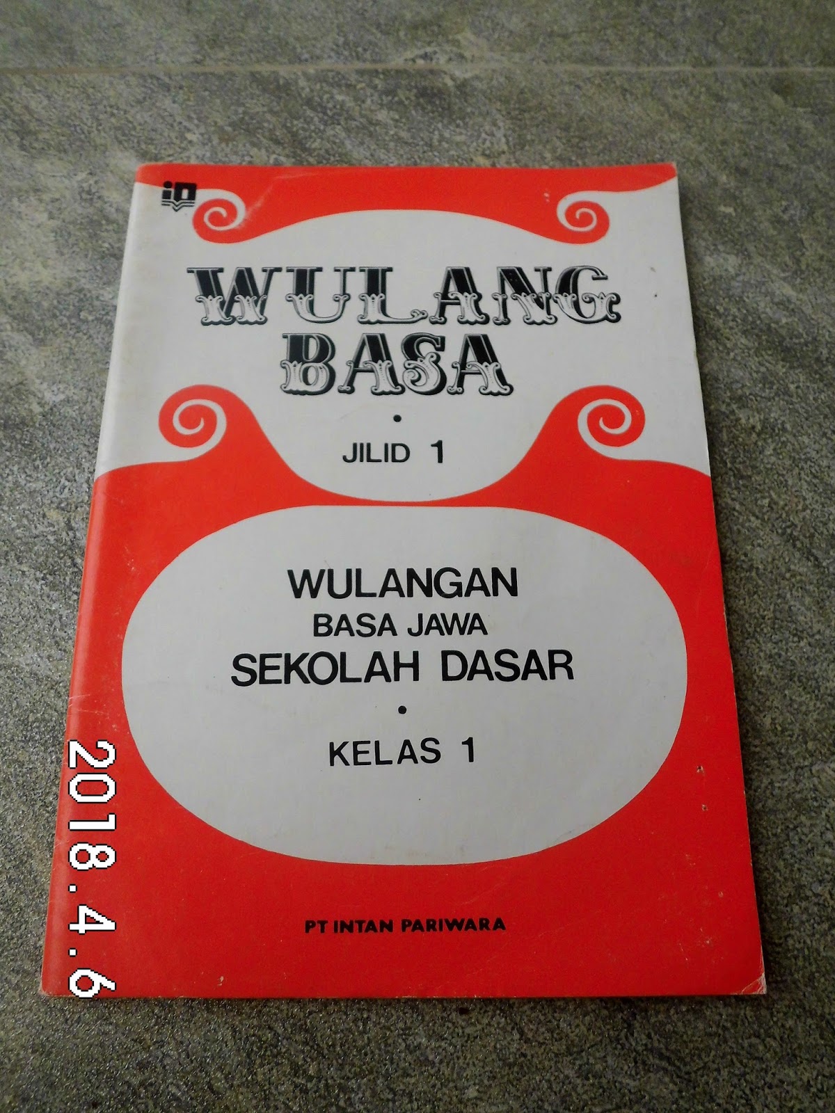 Wulang Basa Jilid 1 Wulangan Basa Jawa Sekolah Dasar Kelas 1