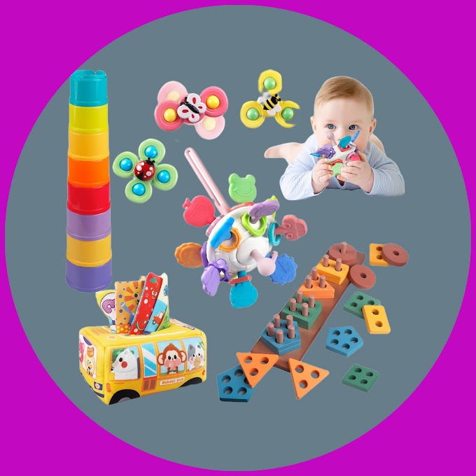 Discover a range of engaging and educational toys designed for babies aged 6 to 12 months.(30% off)
