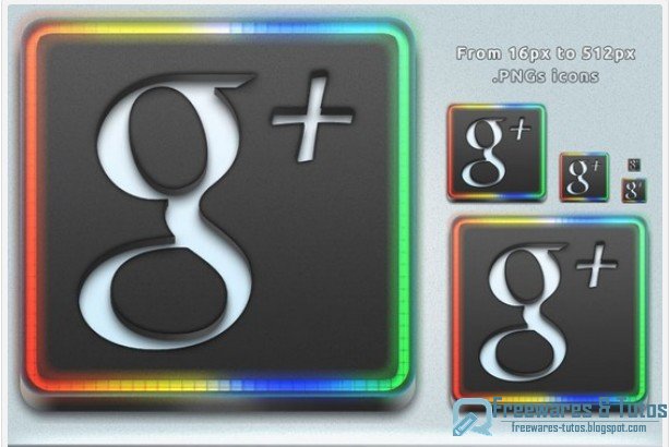36 packs d'icônes Google+ à télécharger
